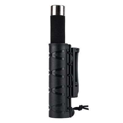 Dotacty Baton Holder w/ 360 Degree Rotating Duty Belt/MOLLE Vest Clip 16"-21"-26" Telescopic/Expandable Baton Holster for 1.2" Diameter Flashlight Carry Case Torch Carrier Police LE Security Officer
