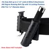 Dotacty Baton Holder w/ 360 Degree Rotating Duty Belt/MOLLE Vest Clip 16"-21"-26" Telescopic/Expandable Baton Holster for 1.2" Diameter Flashlight Carry Case Torch Carrier Police LE Security Officer view 2