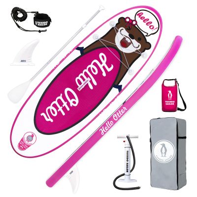 Tuxedo Sailor Inflatable Paddle Board for Kid 7'8"30"4" Youth Stand UP Paddle Board for Beginner Paddleboard Inflatable SUP
