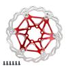 LvTu Bike Disc Brake Rotor 160mm with 6 Bolts LvTu-Rotor About 99g for Road Bike Mountain Bikes DH BMX (Color : Red) view 1