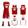 Custom Men Basketball Jerseys Reversible Performance Athletic Sportswear Shirt Design Team Uniform, Pink/White, One Size view 1
