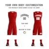 Custom Men Basketball Jerseys Reversible Performance Athletic Sportswear Shirt Design Team Uniform, Pink/White, One Size view 3