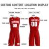 Custom Men Basketball Jerseys Reversible Performance Athletic Sportswear Shirt Design Team Uniform, Pink/White, One Size view 4