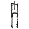 LvTu Bike Fat Fork 26 4.0 Inch Disc Brake 1-1/8" Steerer Downhill Suspension Front Fork 160mm Travel for E-Bike MTB/QR/AM Fat Tire view 1