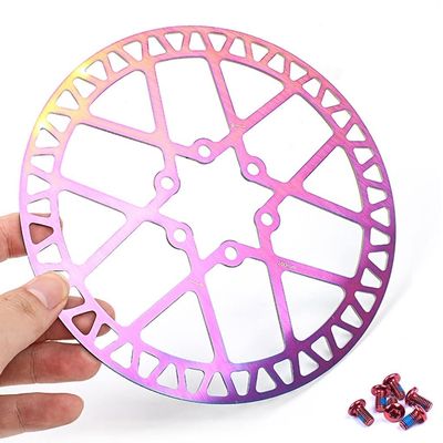 LvTu Bike Disc Brake Rotor 160mm Floating Rotor with 6 Bolts for Road Bike Mountain Bikes BMX