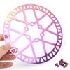 LvTu Bike Disc Brake Rotor 160mm Floating Rotor with 6 Bolts for Road Bike Mountain Bikes BMX view 1