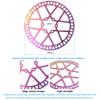 LvTu Bike Disc Brake Rotor 160mm Floating Rotor with 6 Bolts for Road Bike Mountain Bikes BMX view 2