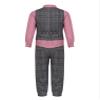 ranrann Baby Boy Clothes Outfit Suit Long Sleeve Dress Shirt Gentleman Tuxedo Vest Formal Wedding Birthday Party Suit Red 3-4 Years view 2