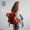 BERLINER BAGS Full Grain Leather Backpack For Men & Women Leeds XL, Brown view 3