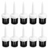 10pcs Golf Tees, Brush Golf Tees Type Plastic Type Low More Distance Consistent Height Plastic Tees for Golfer Driver Training view 1