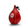 Geezers Boxing Elite Pro Speedball, Boxing Speed Bag for Training, Leather Punching Bag Speed Ball for Ceiling, Hanging Speed Balls (S, Red) view 1