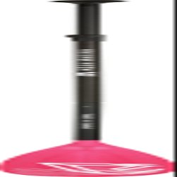 Aqua Marina Sports III Adjustable Aluminium Inflatable Stand Up Paddle, Coral/Pink