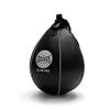 Geezers Boxing Elite Pro Speedball, Boxing Speed Bag for Training, Leather Punching Bag Speed Ball for Ceiling, Hanging Speed Balls (M, Black) view 1