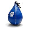 Geezers Boxing Elite Pro Speedball, Boxing Speed Bag for Training, Leather Punching Bag Speed Ball for Ceiling, Hanging Speed Balls (L, Blue) view 1
