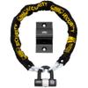Burg-Wachter Wachter 1.5M Sold Secure Gold Bike Chain, Lock and Ground Anchor Kit Black view 1