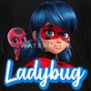 Spreadshirt Miraculous Merchandise Ladybug Friends with Tikki Kid's T-Shirt, L, Black view 2
