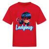 Spreadshirt Miraculous Merchandise Ladybug Friends with Tikki Kid's T-Shirt, S, red view 1