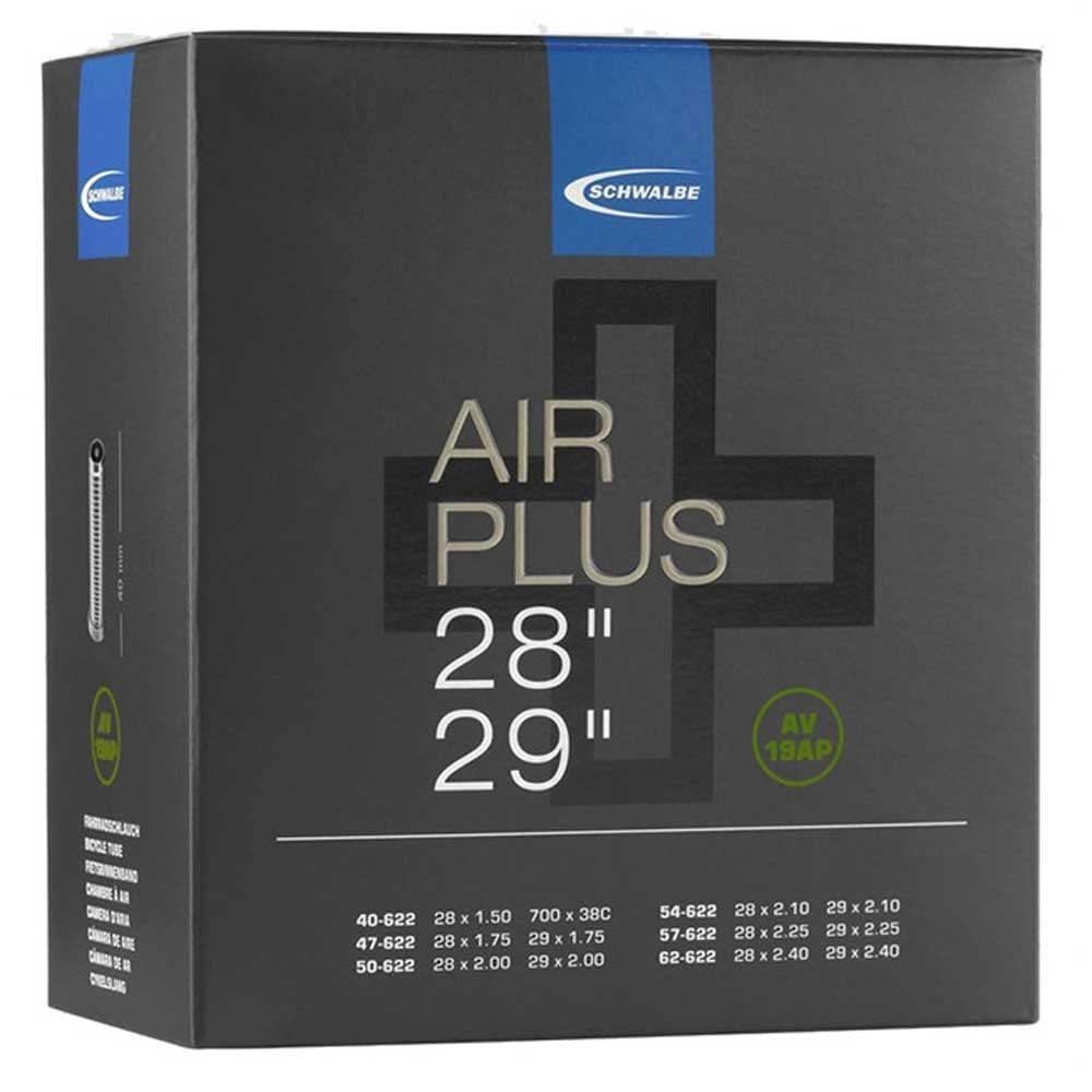 Schwalbe Unisex Adulto 10461770 AIR Plus AV10-40 24 Inch 37-47/507, Neutro, 26 x 1.50