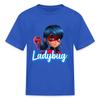 Spreadshirt Miraculous Merchandise Ladybug Friends with Tikki Kid's T-Shirt, S, Royal Blue view 1