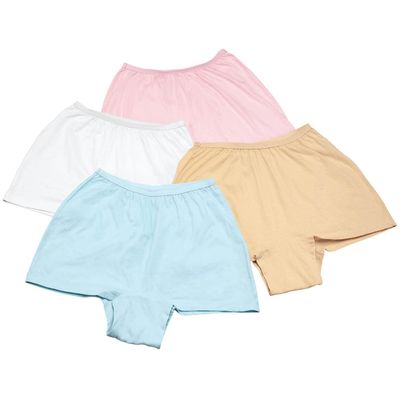 Fox Valley Traders Easy Comforts StyleTM Flare Leg Panties, 4 Pack Assorted Colors