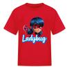 Spreadshirt Miraculous Merchandise Ladybug Friends with Tikki Kid's T-Shirt, L, red view 1
