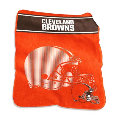 Logo Brands 608-26X: Cleveland Browns 60x80 Raschel Throw