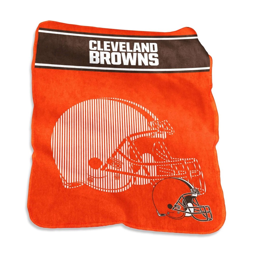 Logo Brands 608-26X: Cleveland Browns 60x80 Raschel Throw