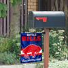 Bills Vintage Retro Garden Flag and Mailbox Post Pole Holder Mount view 3