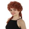 Adult Women's Natural Red Victorian Wig with Long Banana Ponytail, Synthetic Soft Fiber Hair, Perfect for your next Ball and English Party view 2