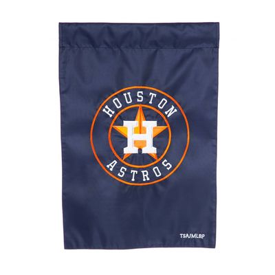 Houston Astros Garden Flag Banner 2-sided Premium Applique Outdoor House Baseball