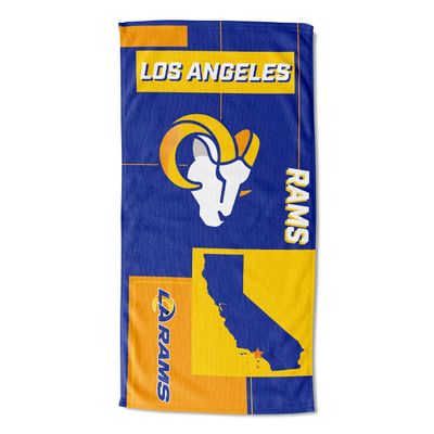 Northwest NFL State Line Beach Towel, 30x60, Los Angeles Rams