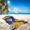 Northwest NFL State Line Beach Towel, 30x60, Los Angeles Rams view 2