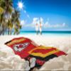 Northwest NFL State Line Beach Towel, 30x60, Kansas City Chiefs view 2
