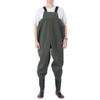Breathable PVC Waterproof Chest Waders with Pockets, Lightweight Wading Boots for Fishing & Hunting, Seam Sealed (Color : Green, Size : US10/EU43/UK9) view 1