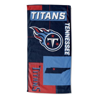 Northwest NFL State Line Beach Towel, 30x60, Tennessee Titans