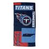 Northwest NFL State Line Beach Towel, 30x60, Tennessee Titans view 1