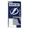 Northwest NHL State Line Beach Towel, 30x60, Tampa Bay Lightning view 1