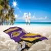 Northwest NBA State Line Beach Towel, 30x60, Los Angeles Lakers view 2