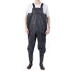 Breathable PVC Waterproof Chest Waders with Pockets, Lightweight Wading Boots for Fishing & Hunting, Seam Sealed (Color : Black, Size : US11.5/EU45/UK10.5) view 1