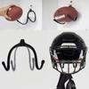 AUXPhome Football Wall Mount - Adjustable W Claw Shape Storage Organizer - Great for Helmet, Coats, Hats & Sports Equipment Holder - Home Decor view 1
