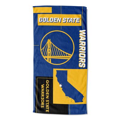 Northwest NBA State Line Beach Towel, 30x60, Golden State Warriors