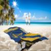 Northwest NBA State Line Beach Towel, 30x60, Golden State Warriors view 2