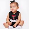 Wes and Willy Girls and Toddlers Game Day Cheering Outfit (Tex Tech, 4) view 2