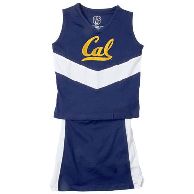 Wes and Willy Girls and Toddlers Game Day Cheering Outfit (Cal, 6)