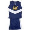 Wes and Willy Girls and Toddlers Game Day Cheering Outfit (Cal, 6) view 1