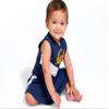 Wes and Willy Girls and Toddlers Game Day Cheering Outfit (Cal, 6) view 2