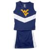 Wes and Willy Girls and Toddlers Game Day Cheering Outfit (West Virginia, 6X) view 1