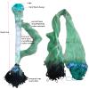 POUI COME DREAM Depth 16ft Anti-Winding 3 Layers Fishing Net Wrapped Rope Lead Sinker Length 262ft Gill Net for Fishing Survival 40mm(1-1/2 Inch Mesh) view 2