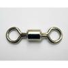 50 Pack Rolling Swivels Nickel Size 6/0 Up to 250lb Terminal Tackle view 1