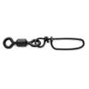 10 Pack Coastlock Snap Swivels Brass Stainless Steel Black Size 1 150lb view 1